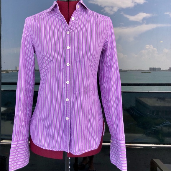 Martin + Osa Trim Fit Button Down Shirt - Picture 2 of 8